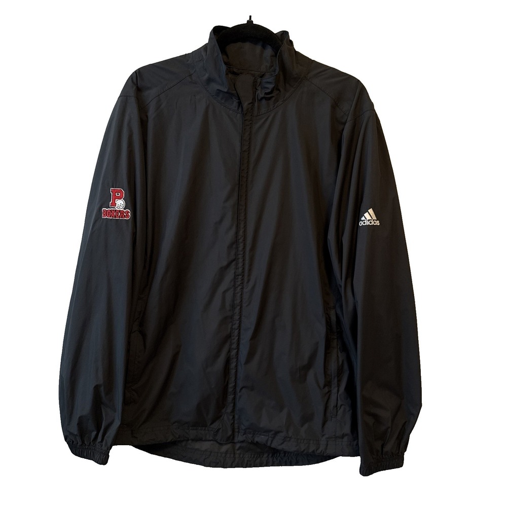 Adidas Pacific‎ University Boxers Logo ClimaProof Rain Windbreaker Jacket Large